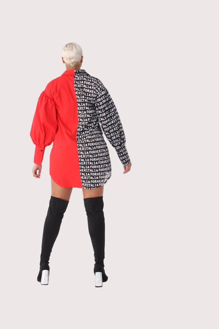 Woven Top Dress Shirt – Lightweight, Statement Smart Casual & Party 81988