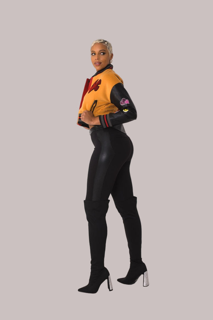 Betty Boop Varsity Crop Jacket - 82236