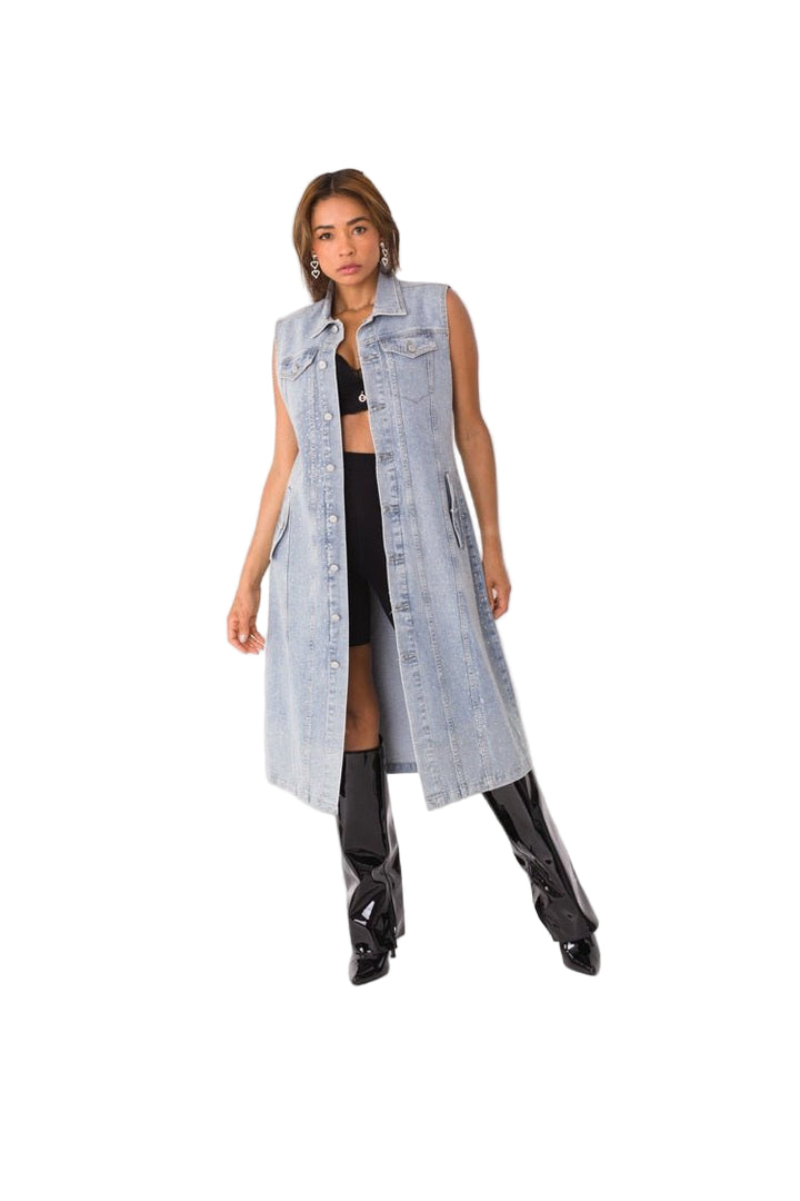 Denim Dress - 82310 - Especially Yours