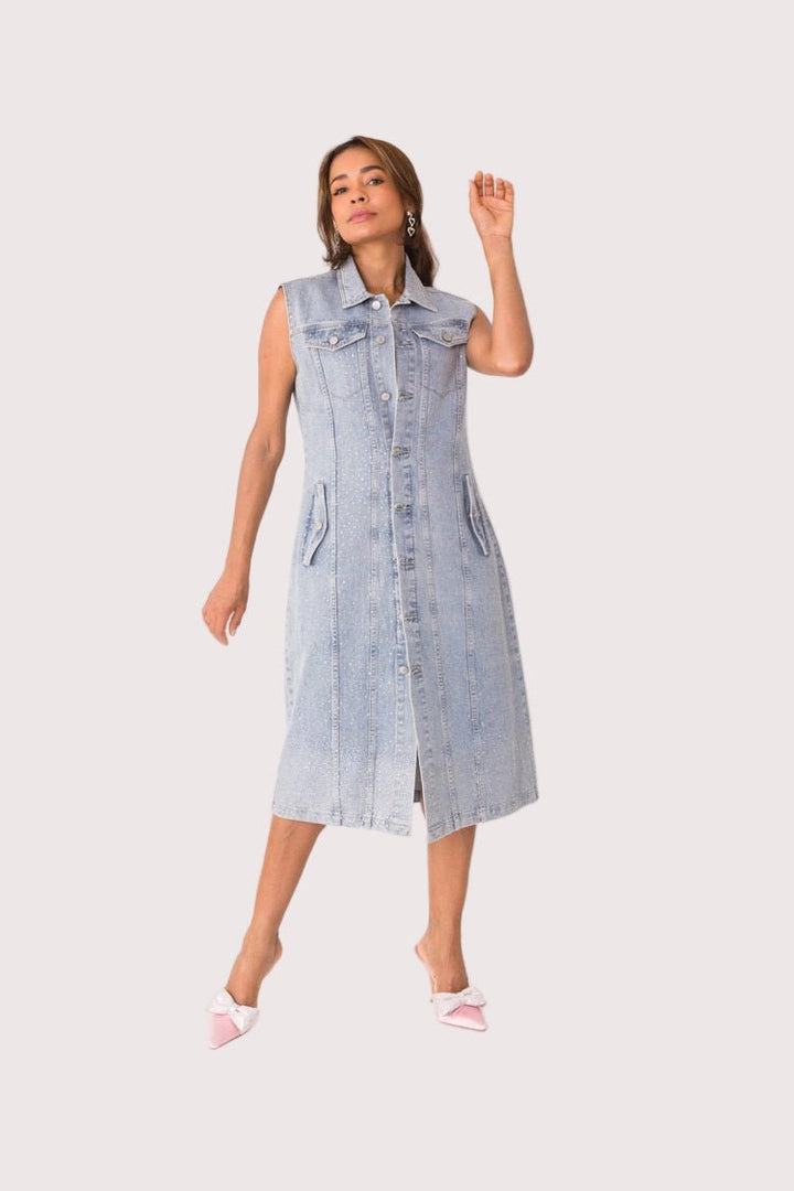 Denim Dress - 82310 - Especially Yours