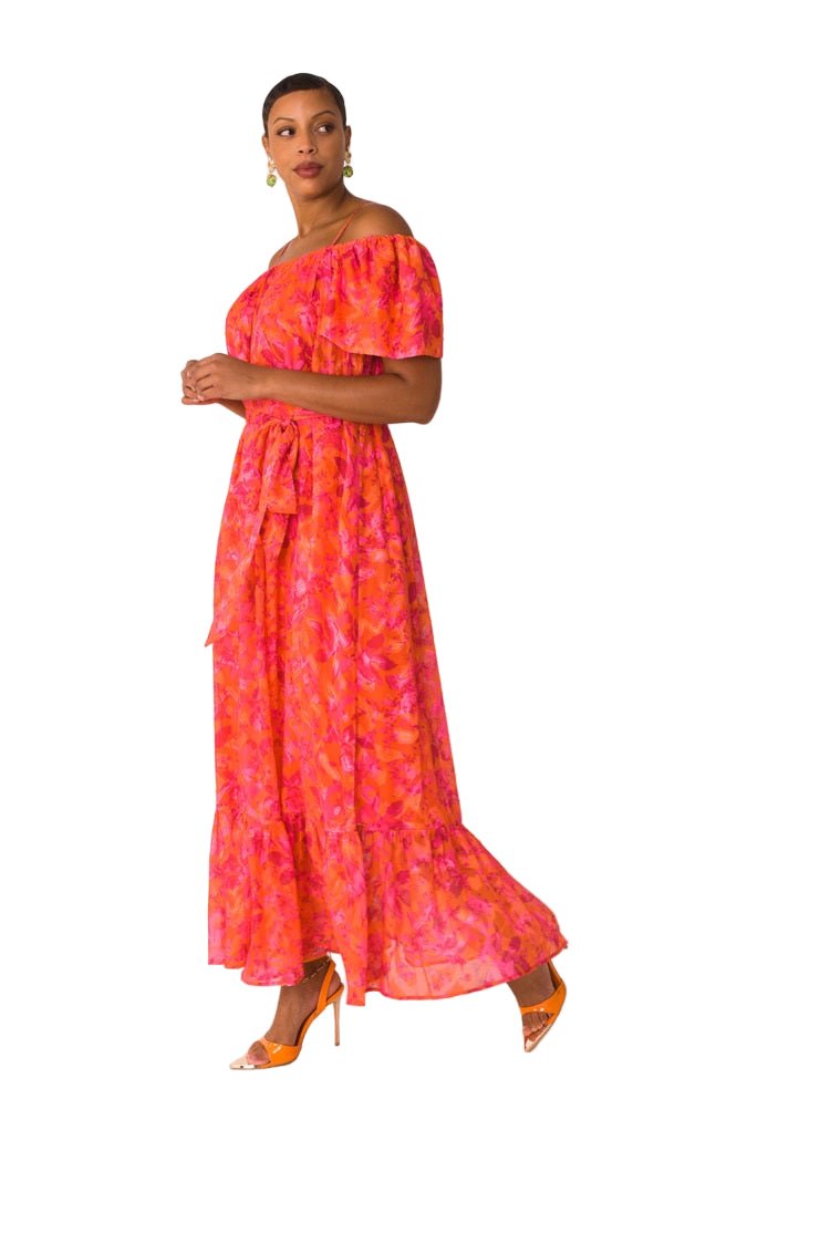 Sunset Bloom Maxi Dress - 82376 - Especially Yours