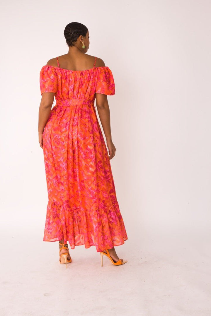 Sunset Bloom Maxi Dress - 82376 - Especially Yours