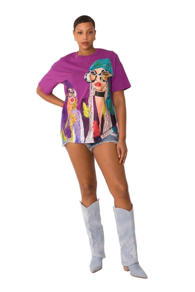 Street Style Fashion Graphic Tee - 82343 - Especially Yours