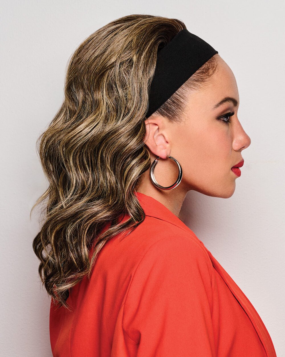 18″ Wavy Waves Headband Wig by Kim Kimble - Especially Yours