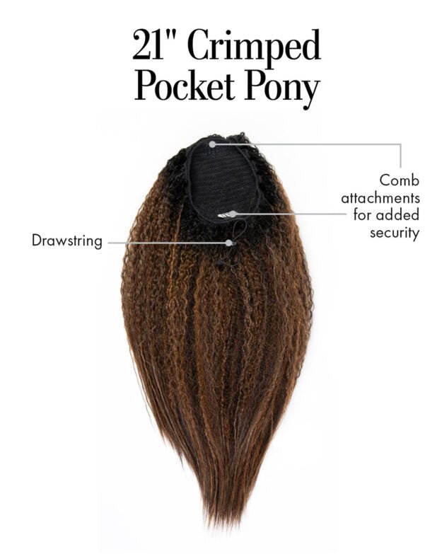 21″ Crimped Pocket Pony by Kim Kimble - Especially Yours