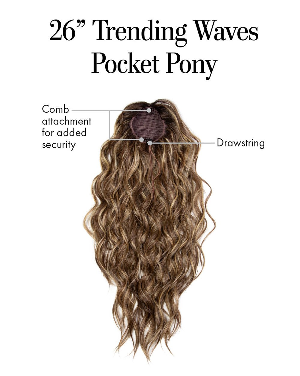26″ Trending Waves Pocket Pony by Kim Kimble - Especially Yours
