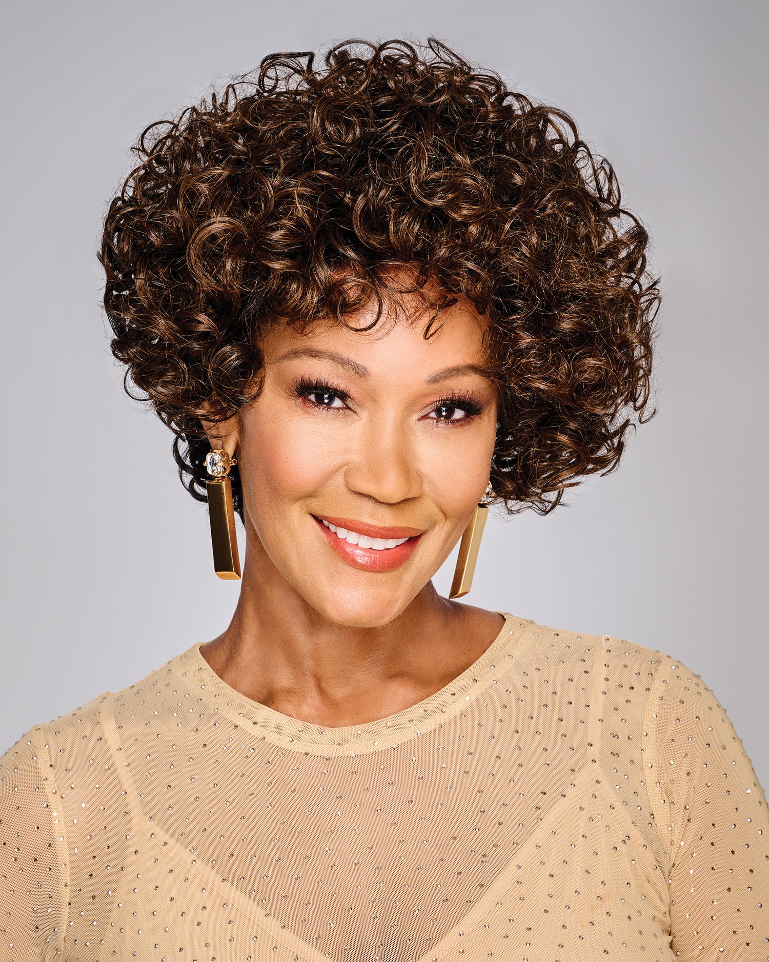 Leilani Short Curly Bob Lace Front Wig Kim Kimble | Especially Yours