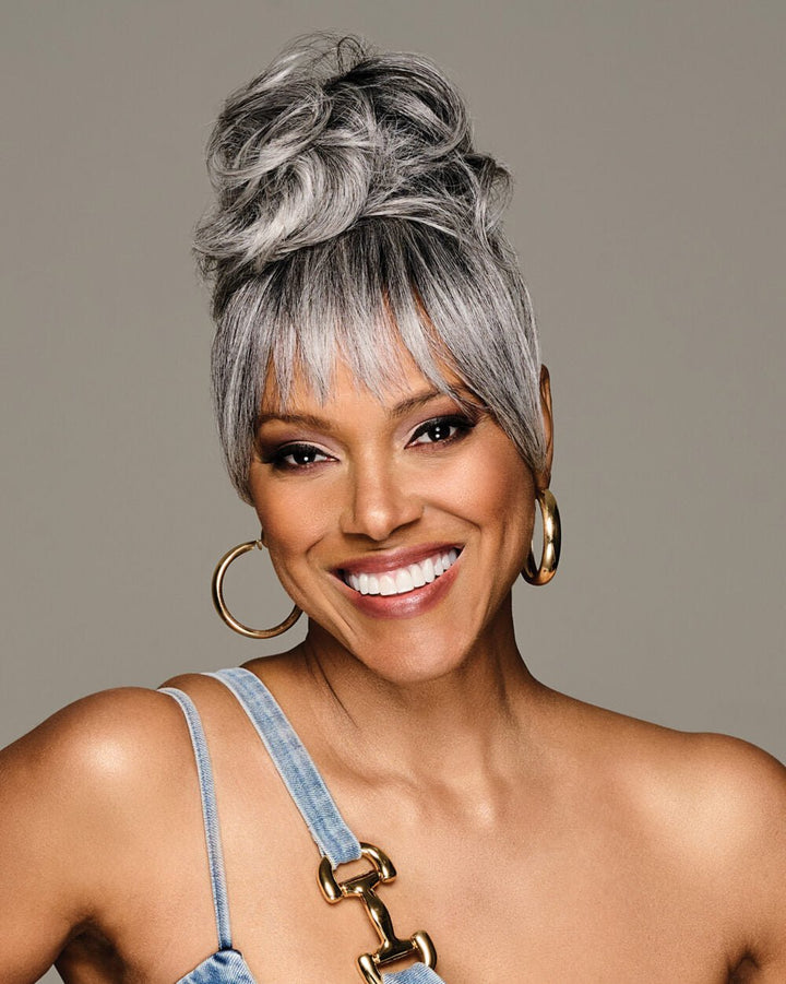 Sleek Style Bun & Bangs by Kim Kimble - Especially Yours
