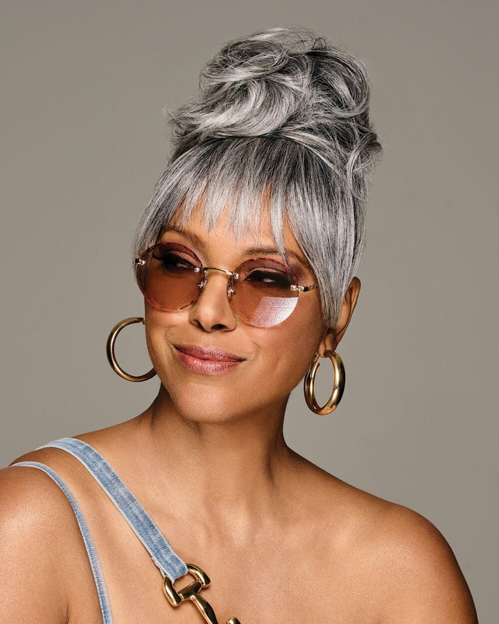 Sleek Style Bun & Bangs by Kim Kimble - Especially Yours