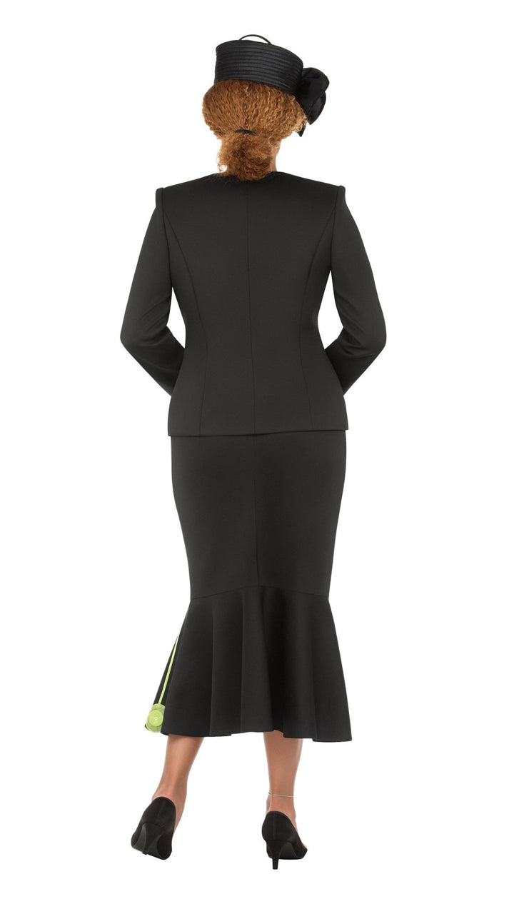 Lime Blossom Elegance 3 Piece Skirt Suit - Especially Yours
