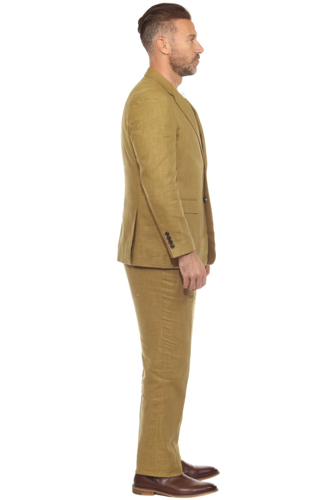 Mojito Reserve Men's Textured Linen Blend Suit - Especially Yours