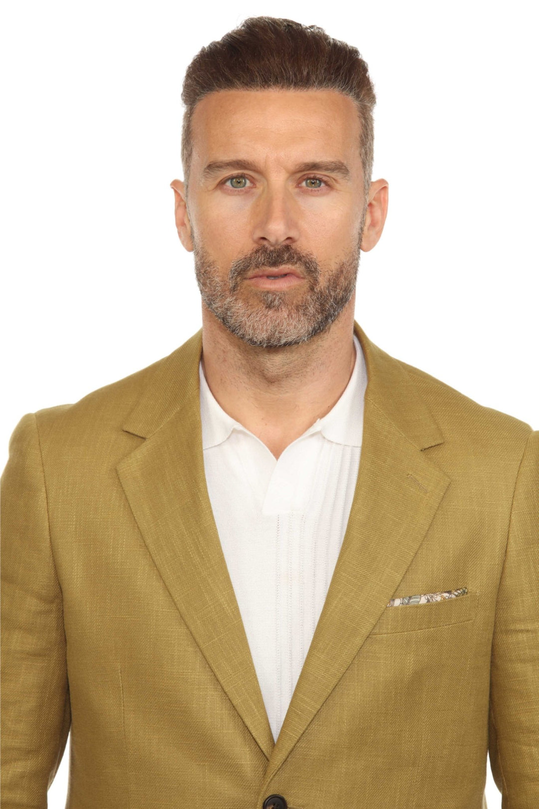 Mojito Reserve Men's Textured Linen Blend Suit - Especially Yours