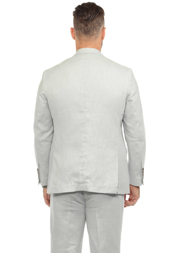 Mojito Reserve Men's Textured Linen Blend Suit - Especially Yours
