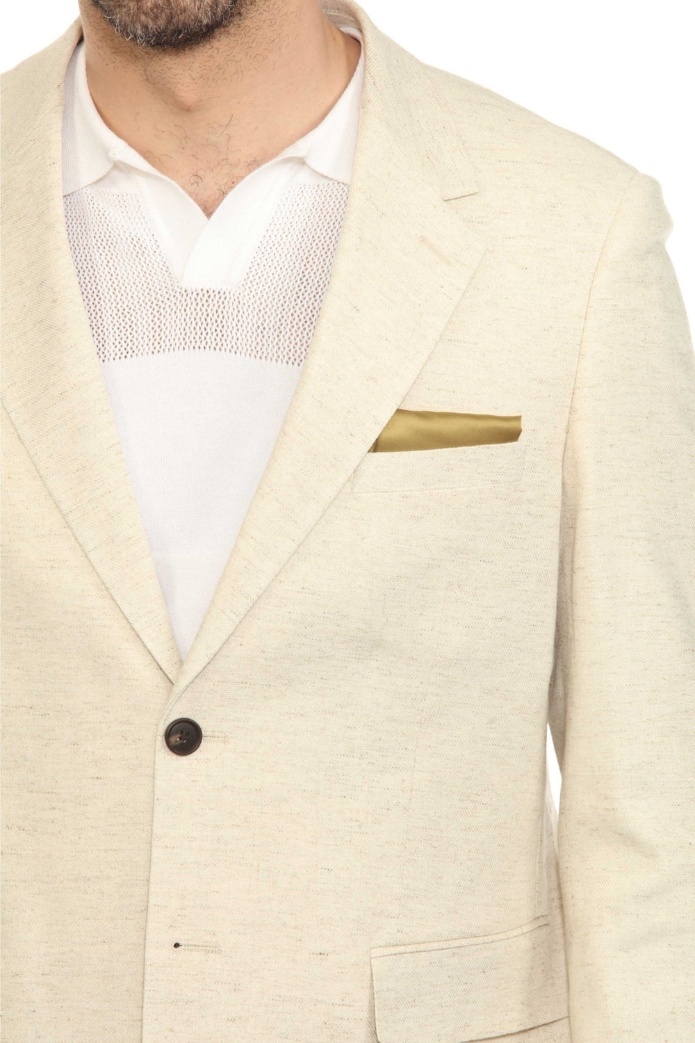 Mojito Reserve Men's Textured Stretch Linen Blend Suit - Especially Yours