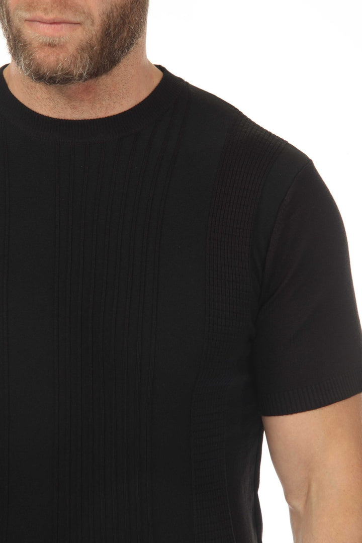 Men's Stylish Premium Knit Textured T-Shirt - Especially Yours