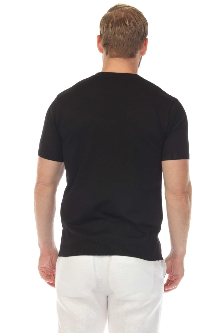 Men's Stylish Premium Knit Textured T-Shirt - Especially Yours