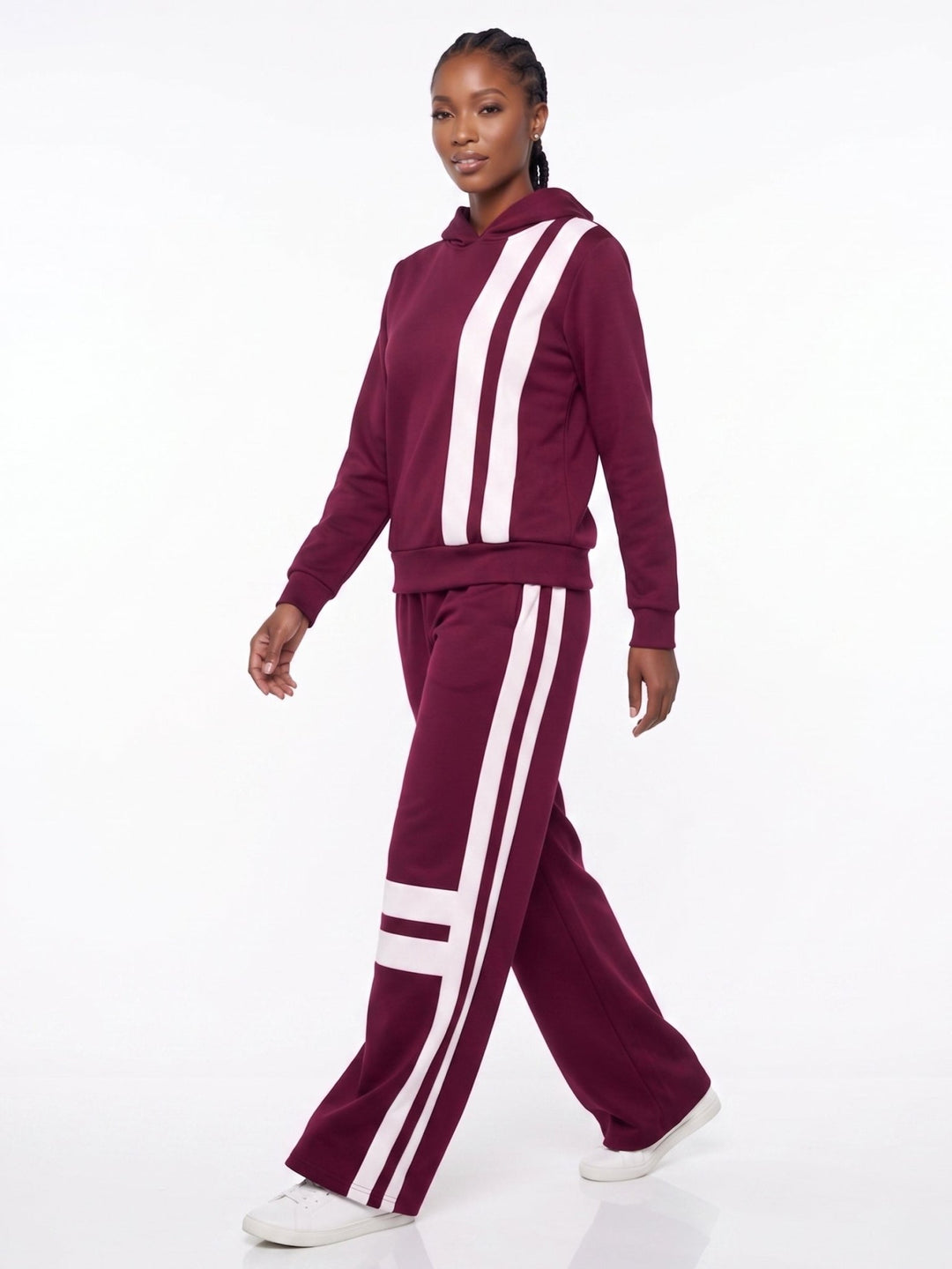 Contrast Stripe Athleisure Pantset by Studio EY - Especially Yours