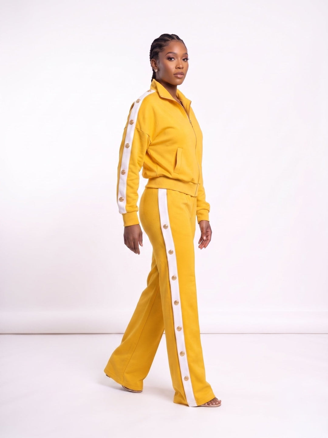 Contrast Bling Athleisure Pantset by Studio EY - Especially Yours