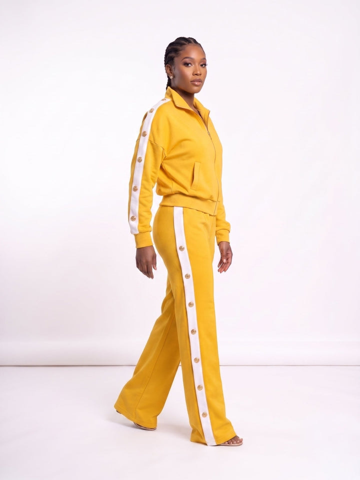 Contrast Bling Athleisure Pantset by Studio EY - Especially Yours