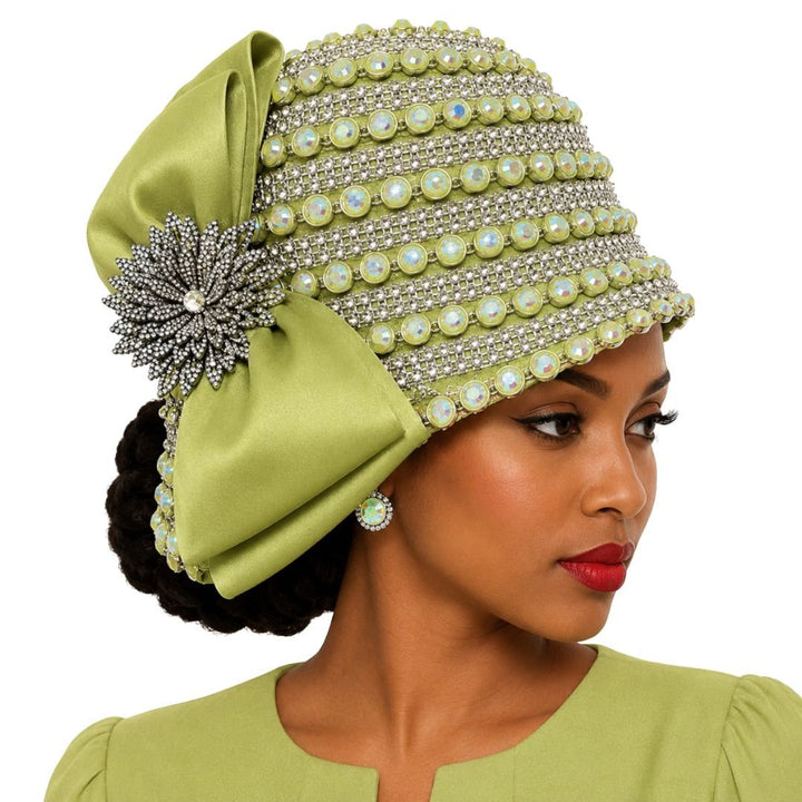 Deco Doll Crystal Cloche Church Hat - Whittall & Shon - Especially Yours