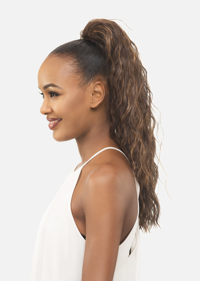 Olivia Loose Wave Pocket Bun Ponytail – Vivica A. Fox