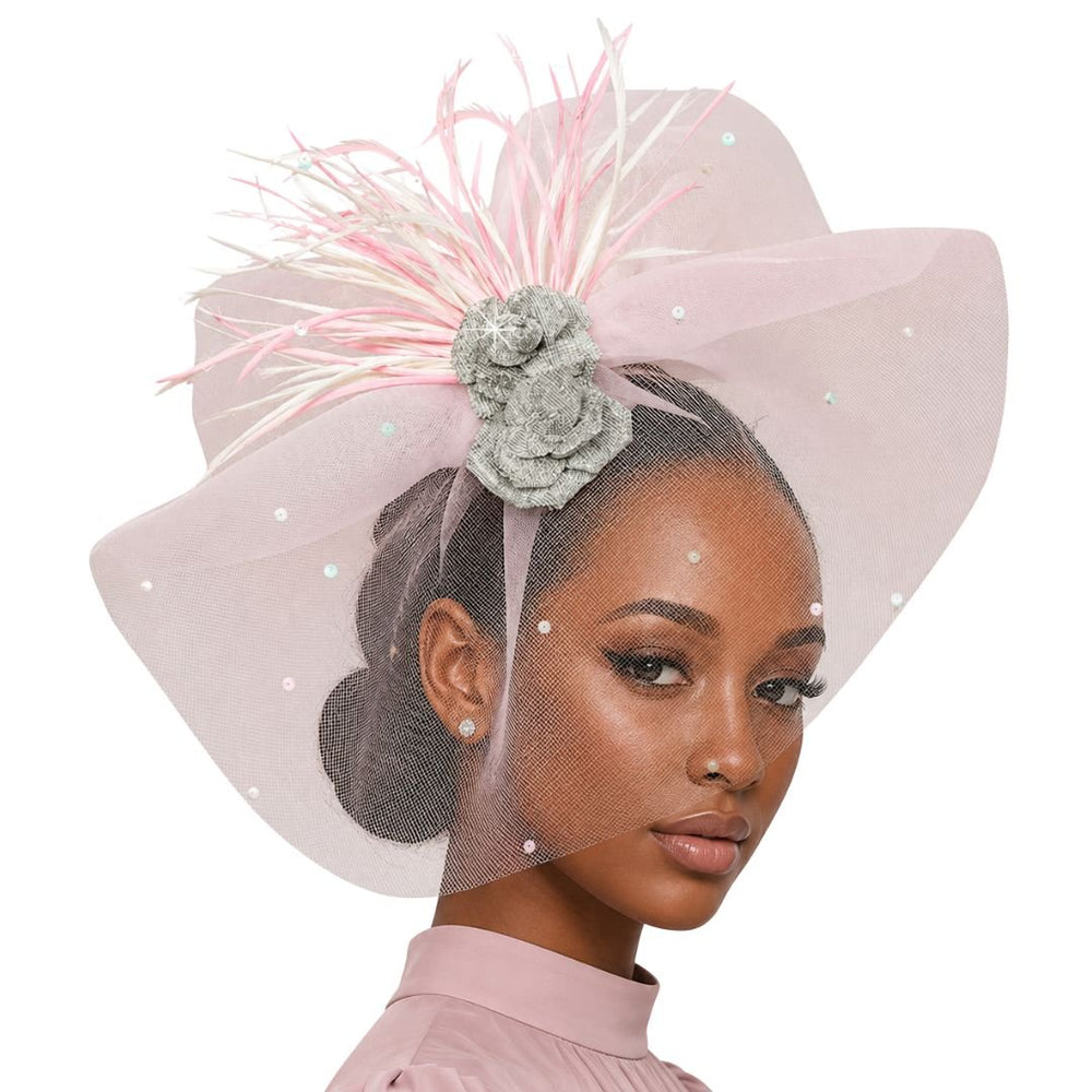 Radiance Illusion Fan Fascinator Headband - Whittall & Shon - Especially Yours