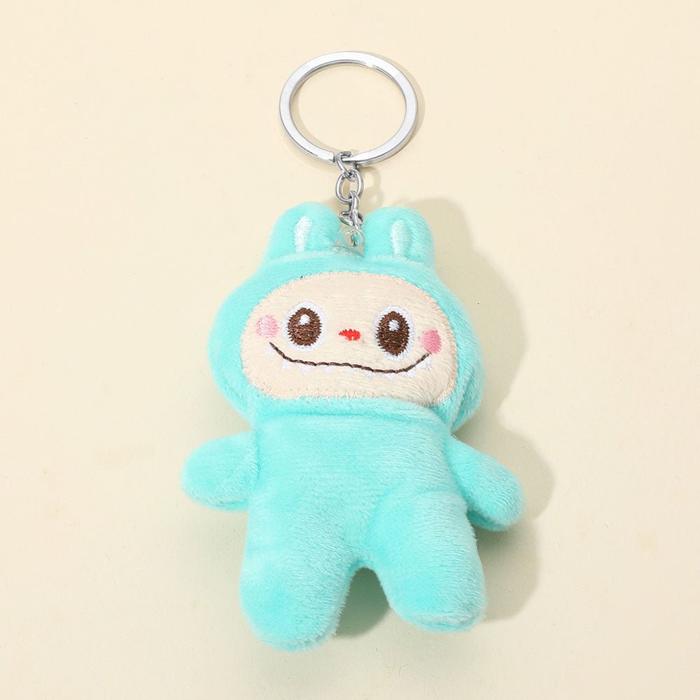 12PCS - Plush Bunny Monster Doll Keychains / Bag Charms - Especially Yours