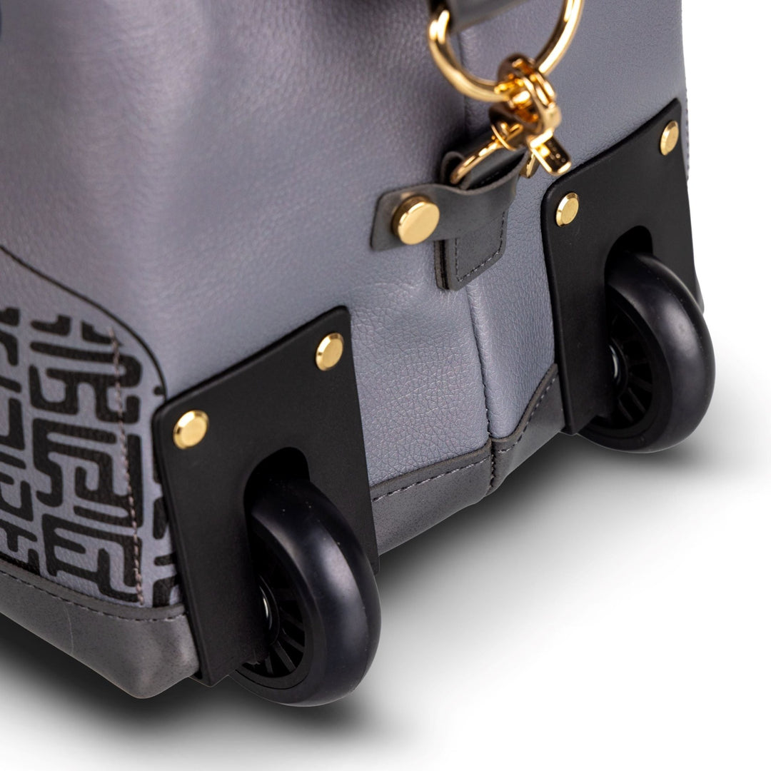 Mahogany Gray Roller Bag - Especially Yours