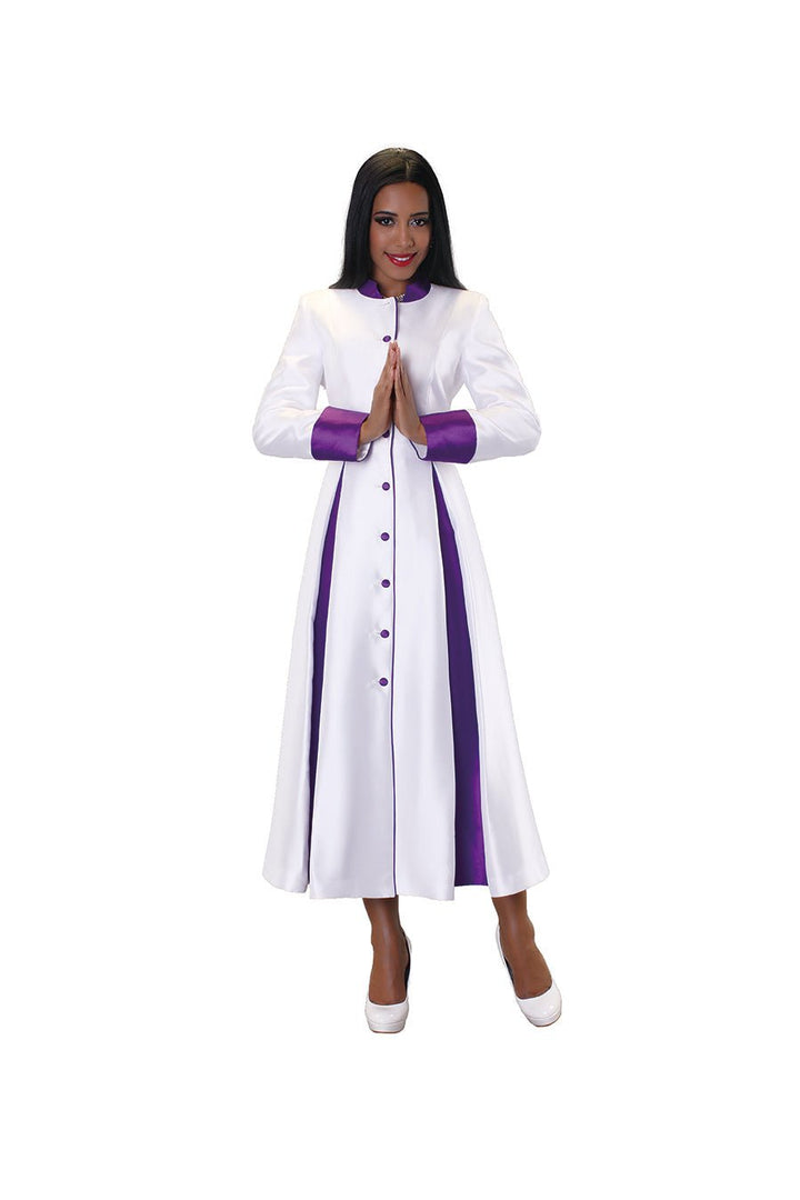 Plus Size Elegant Women's Minister Robe - 4544W - Especially Yours