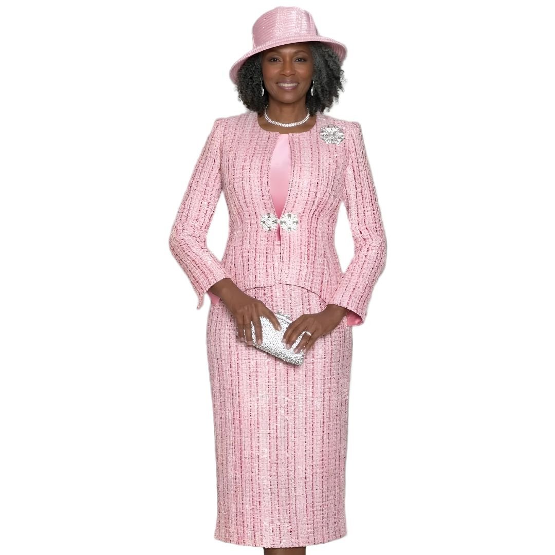 Sequin Bouclé Skirt Suit by Lily & Taylor - Especially Yours