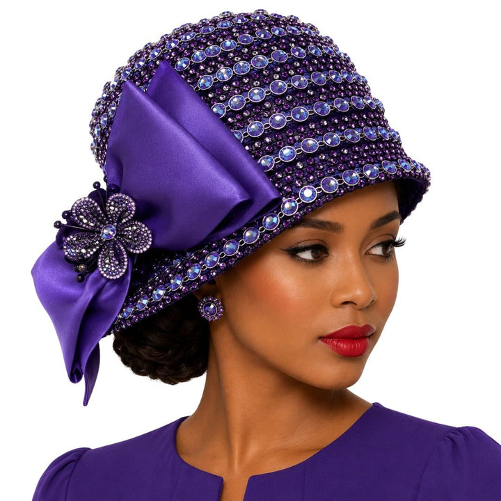 Deco Doll Crystal Cloche Church Hat - Whittall & Shon - Especially Yours