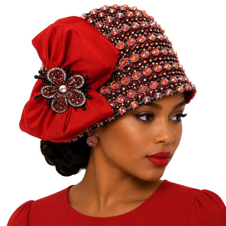 Deco Doll Crystal Cloche Church Hat - Whittall & Shon - Especially Yours