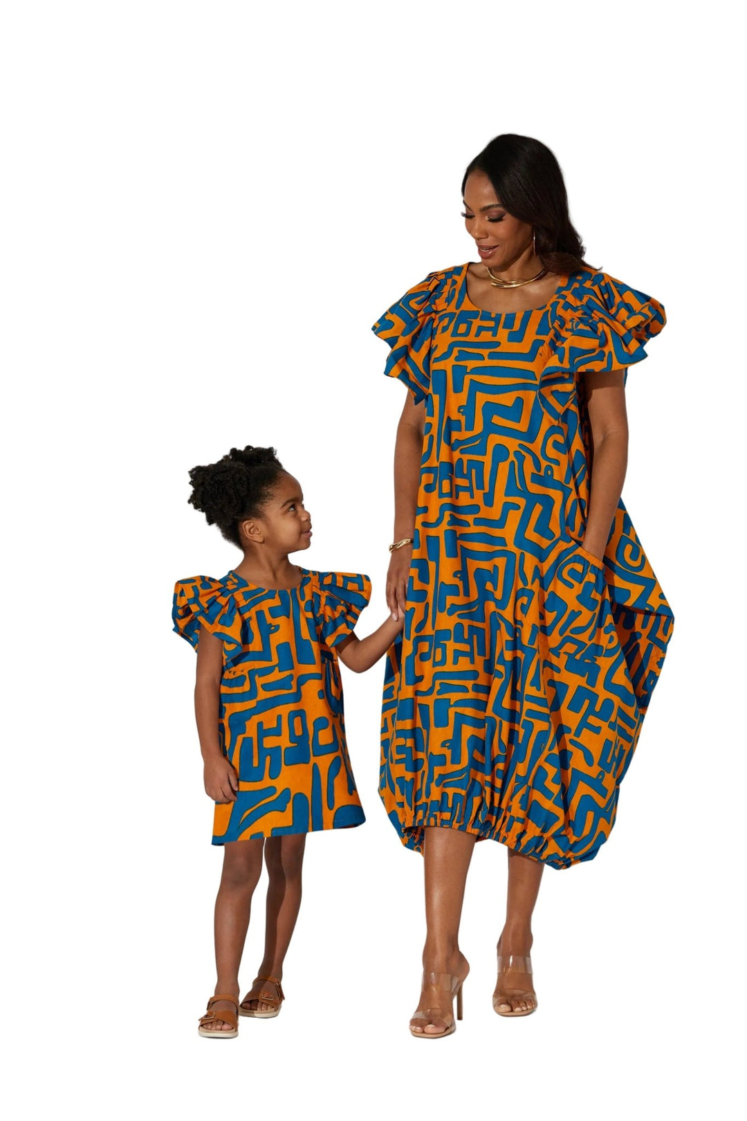 Pop of Color Print Dress by Studio EY - Especially Yours