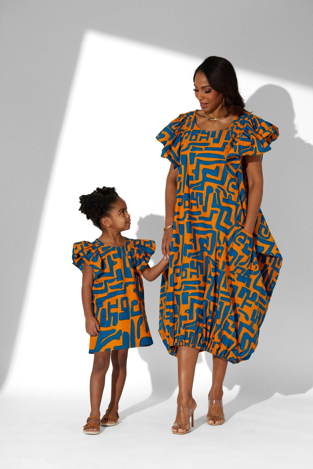 Girls Pop of Color Print Dress by Studio EY - Especially Yours