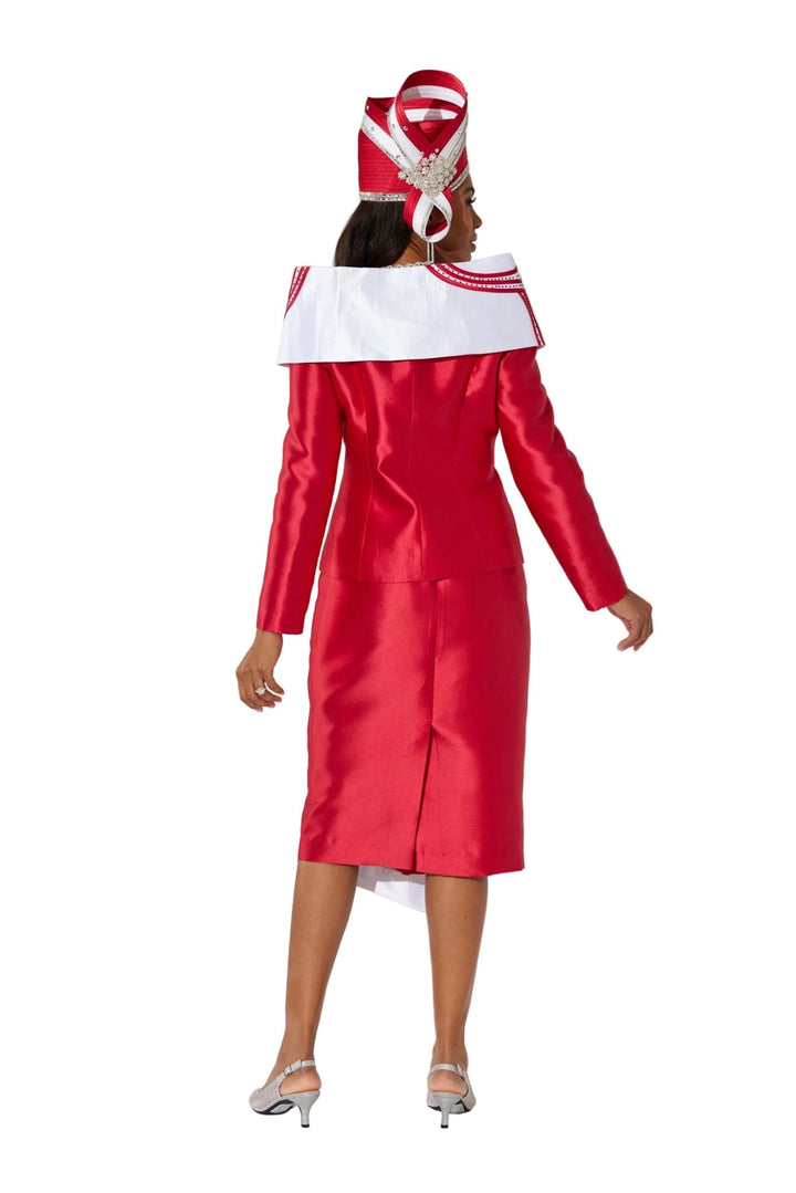 Patterned Portrait Collar Suit - Especially Yours