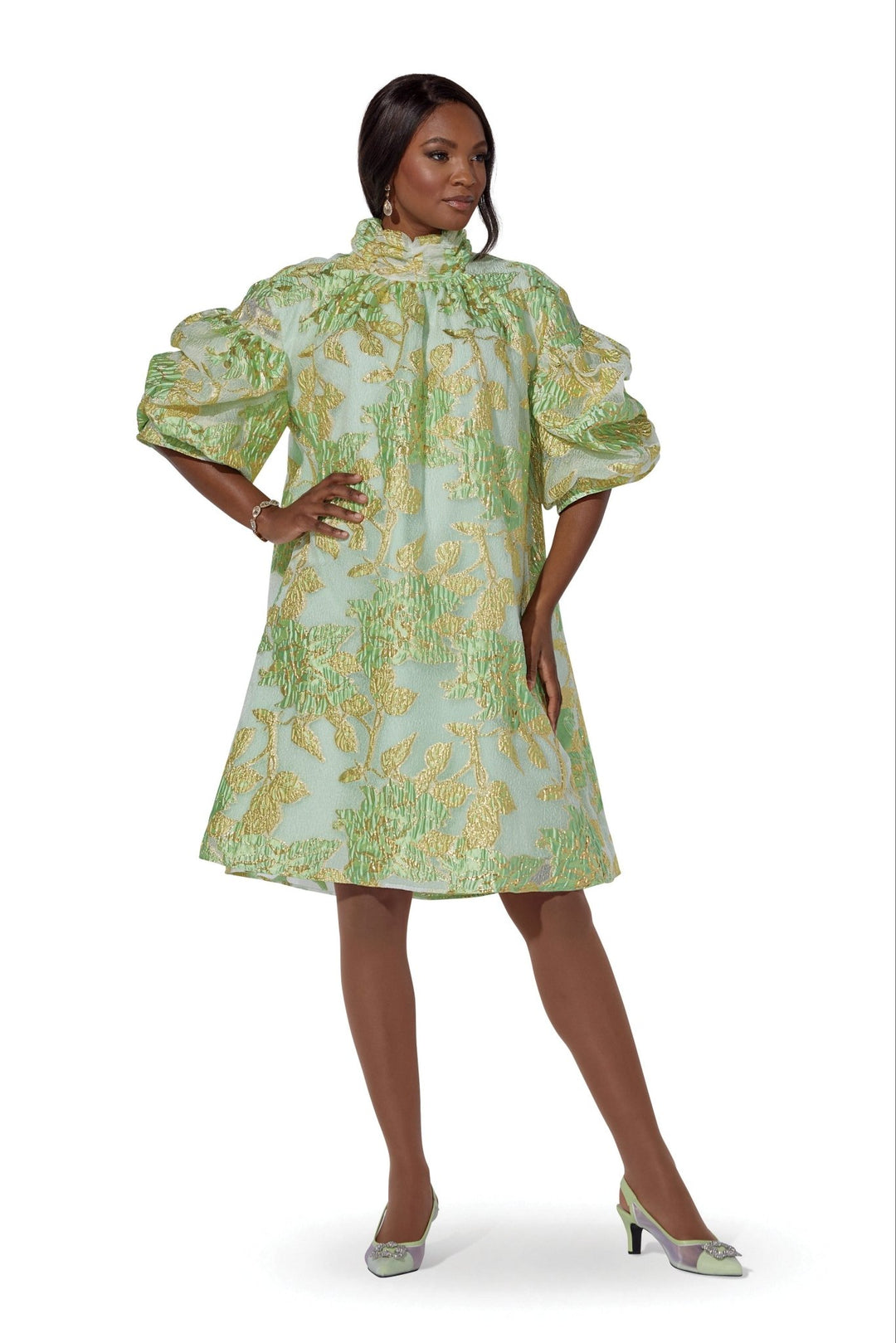 Look At Me Metallic Dress by EY Boutique - Especially Yours