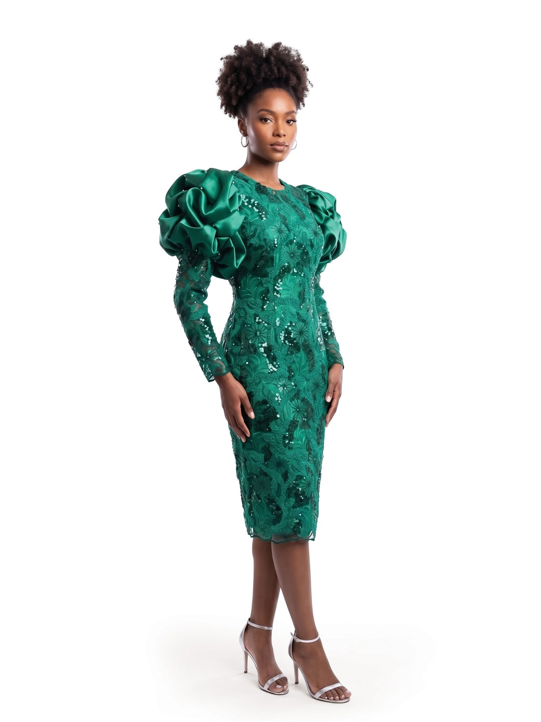 Brocade ’n Texture Dress by EY Boutique - Especially Yours