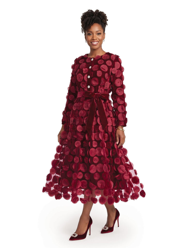 Sheer ’n Circles Shirtdress by EY Boutique - Especially Yours