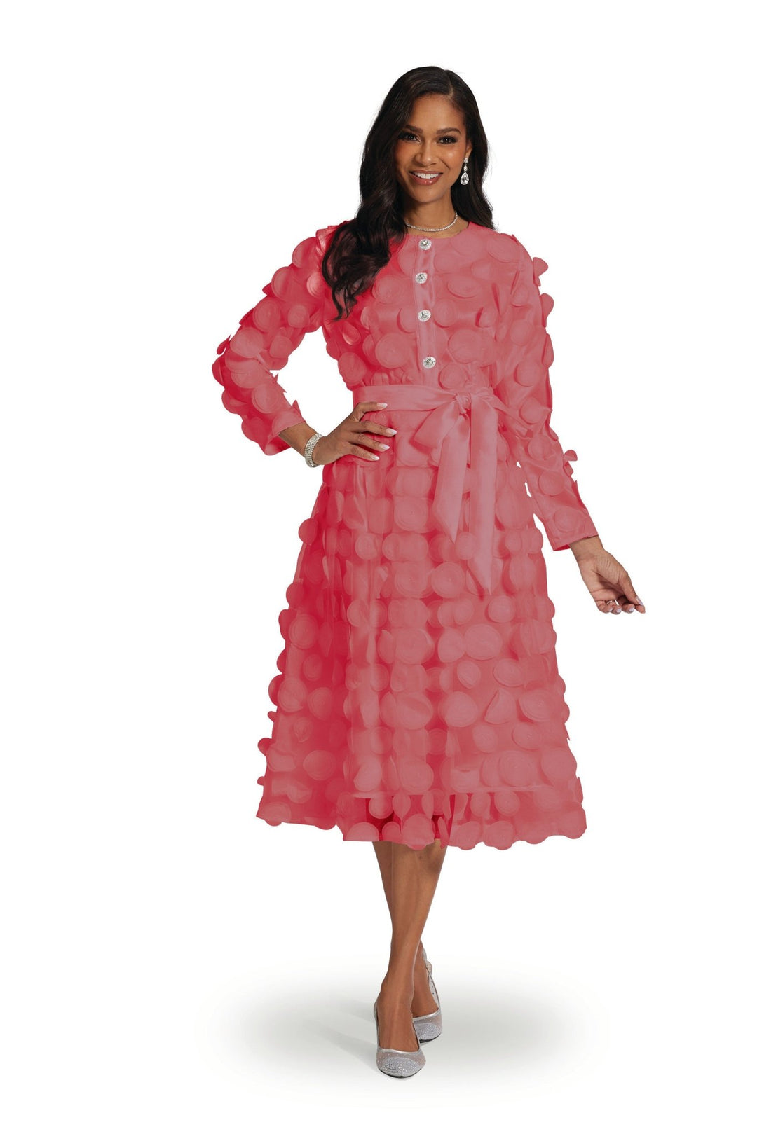 Sheer ’n Circles Shirtdress by EY Boutique - Especially Yours
