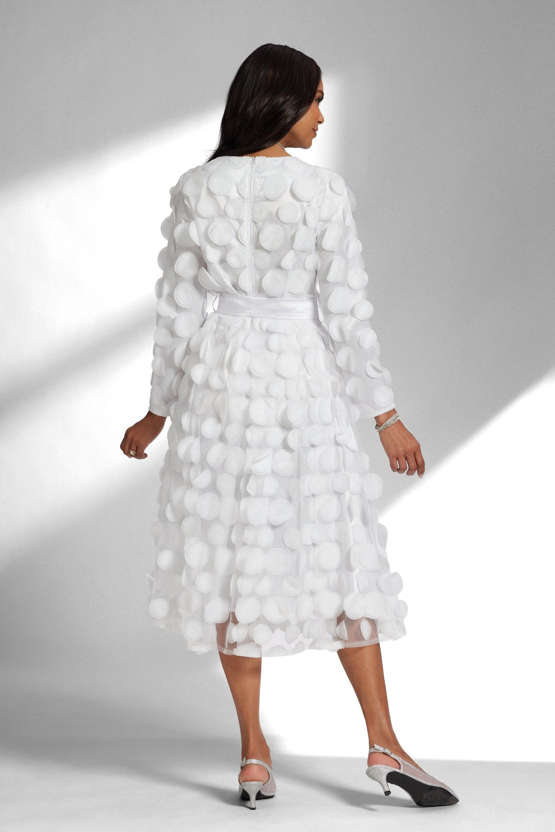 Sheer N Circles Shirtdress - Especially Yours