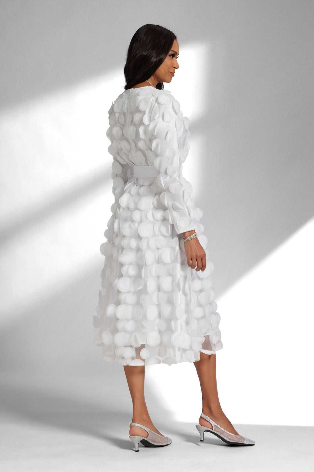 Sheer N Circles Shirtdress - Especially Yours