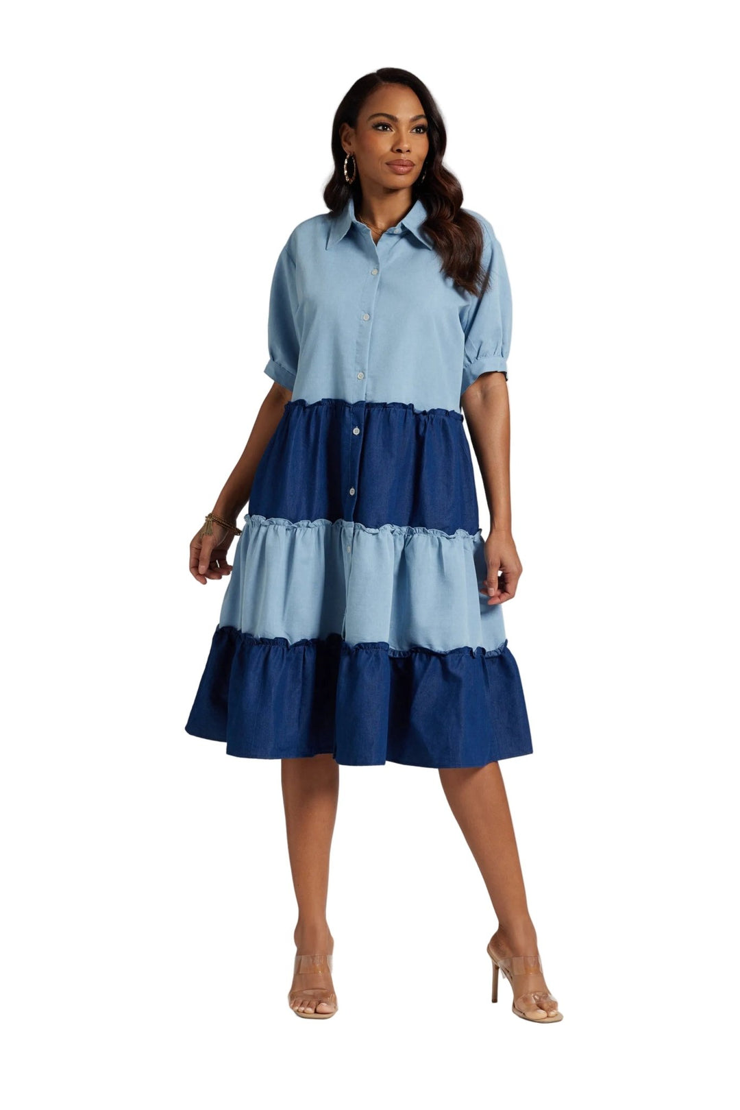 Any Day Chambray Dress - Especially Yours