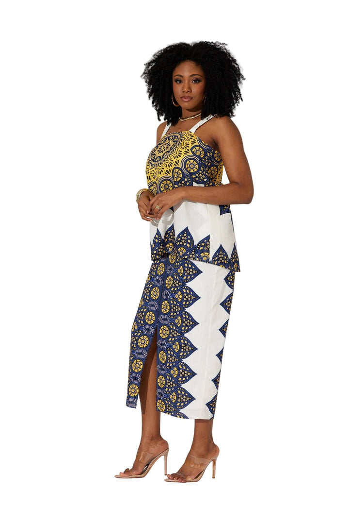 Cultural Motif Midi Dress by Studio EY - Especially Yours