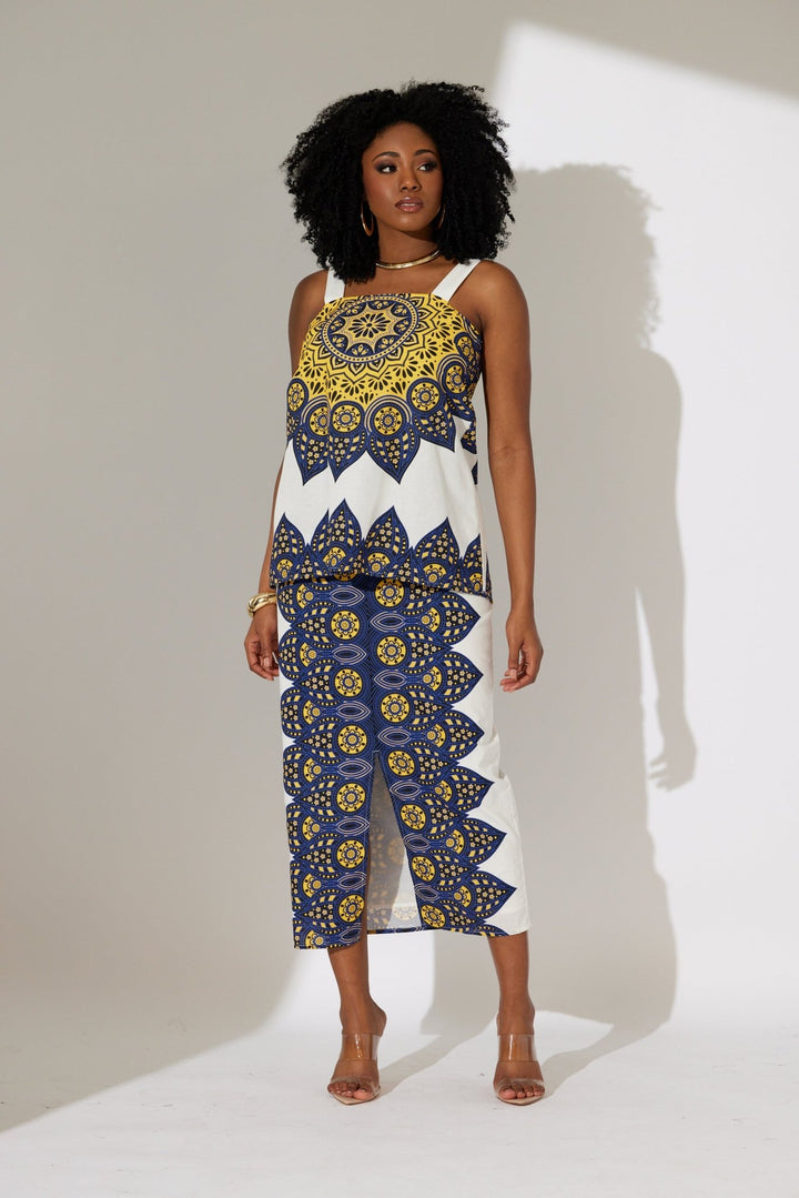 Cultural Motif Midi Dress by Studio EY - Especially Yours