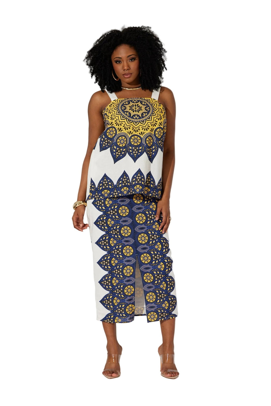 Cultural Motif Midi Dress by Studio EY - Especially Yours