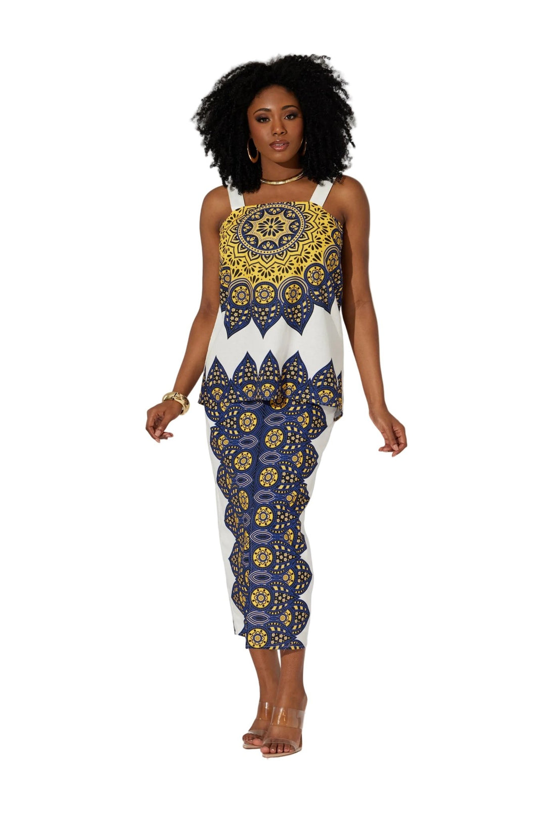Cultural Motif Midi Dress by Studio EY - Especially Yours