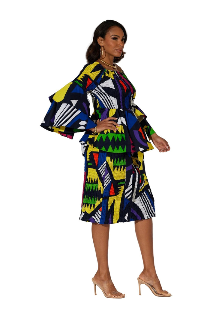 Winona Print Skirtset by Studio EY - Especially Yours