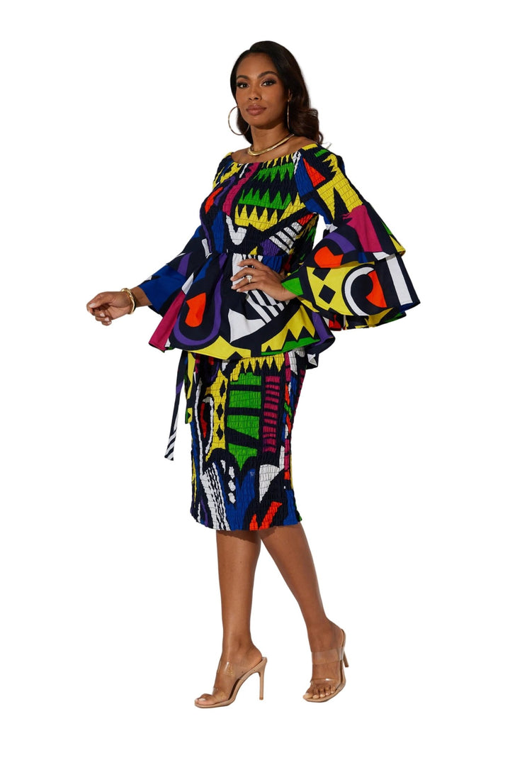 Winona Print Skirtset by Studio EY - Especially Yours