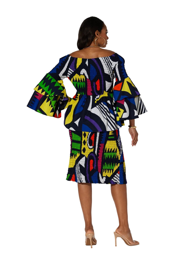 Winona Print Skirtset by Studio EY - Especially Yours