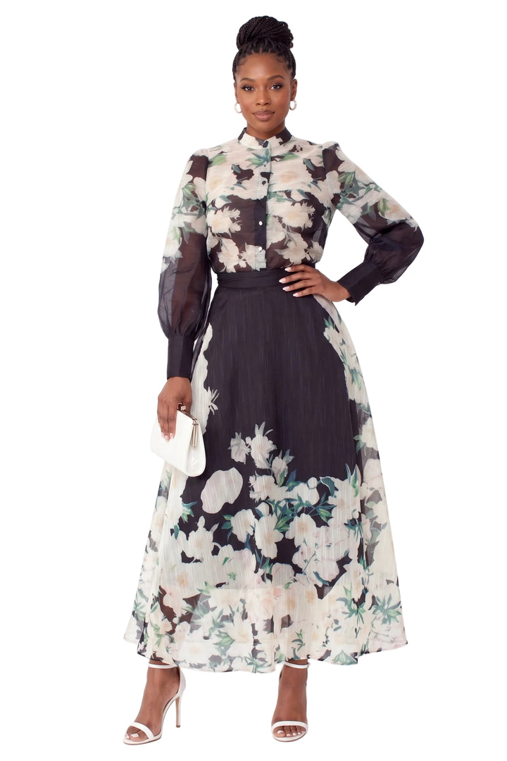 Floral Fantasy Skirtset by Studio EY